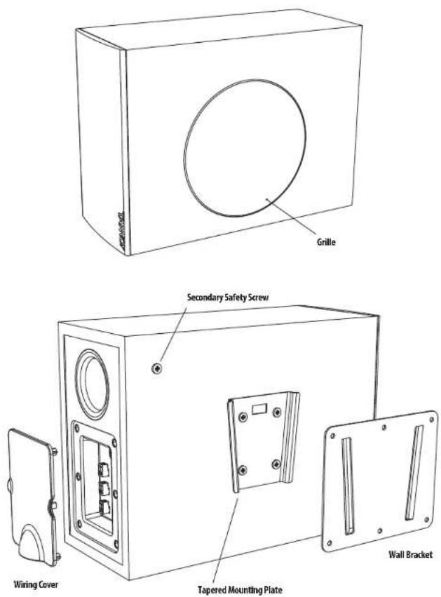 TANNOY SAT 3 - Product Feature Identification SAT SUB - 1
