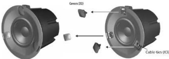 TANNOY QCI 8DC - Połączenia zaciskowe - 2
