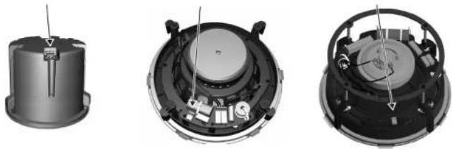 TANNOY QCI 8DC - Terminal Connections - 1