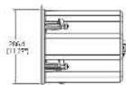 TANNOY CMS 603DC BM - CMS Series Model Dimensions - 5