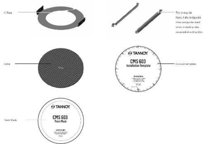 TANNOY CMS 503DC LP - Accessories - 1