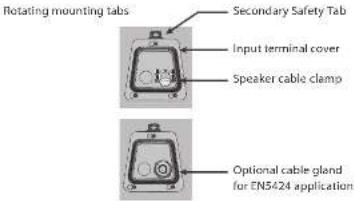 TANNOY CVS 401 - Product Feature Identification (CVS-601 shown) - 4