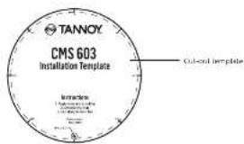 TANNOY CMS 803DC BM - Acessórios - 3