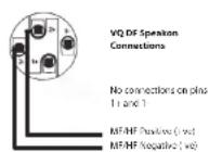 TANNOY VQ 60 - Connessioni Speakon - - 2