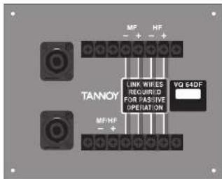 TANNOY VQ 60 - Kontaktdon/kablar - 2
