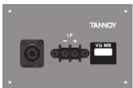 TANNOY VQ 64DF - Eingangsanschlussfelder - 3