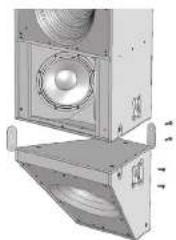 TANNOY VQ 64DF - Soporte de vuelo VQ (soporte de vuelo colgante de un solo punto) - 5