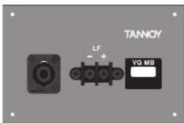 TANNOY VQ 64DF - Ingangsconnectorpanelen - 3
