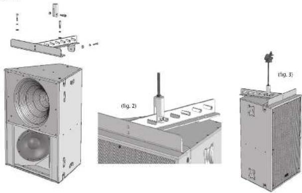 TANNOY VQ 64DF - Volare un singolo armadio VQ utilizzando golfari - 6