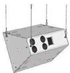 TANNOY VQ 64DF - Vliegen met een enkele VQ-kast met behulp van oogbouten - 3