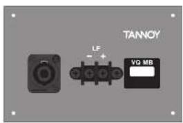 TANNOY VQ 64DF - Pannelli connettori di ingresso - 3