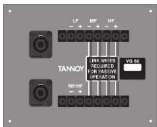 TANNOY VQ 64DF - Kontaktdon/kablar - 1