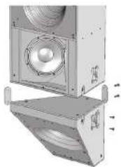 TANNOY VQ 64DF - Plaque de liaison VQ - 2