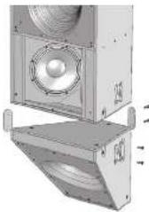 TANNOY VQ 85DF - Volare un singolo armadio VQ utilizzando golfari - 8