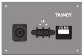 TANNOY VQ 85DF - Kontaktdon/kablar - 3