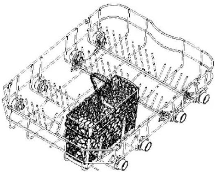 HOOVER HDIH 2D1145 - Panier inférieur - 1