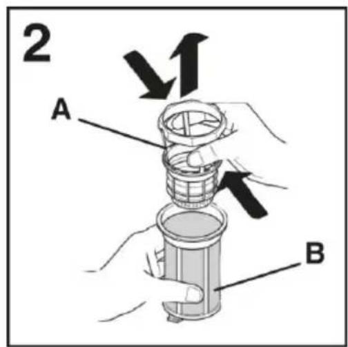HOOVER H-DISH 500 HFB 5B2D3FW - (Fig. A "4") - 1