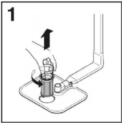 HOOVER H-DISH 500 HFB 5B2D3FW - ATTENTION - 1