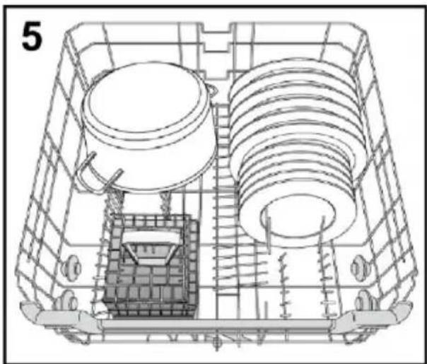 HOOVER H-DISH 500 HFB 5B2D3FW - PETTINI REGOLABILI - 2