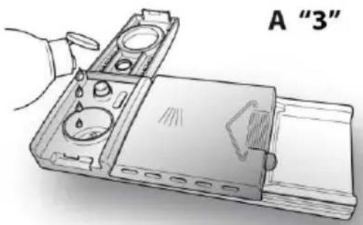 HOOVER H-DISH 700 HFB 6B2S3FX - Regulating the rinse aid from 1 to 6 - 1