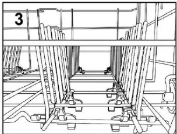 HOOVER H-DISH 700 HFB 6B2S3FX - FOLDABLE RACKS - 1
