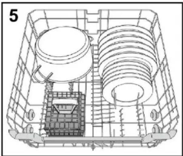 HOOVER H-DISH 700 HFB 6B2S3FX - PETTINI REGOLABILI - 2