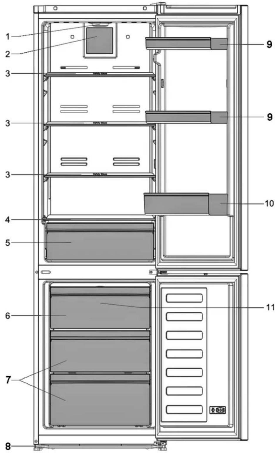 BEKO RCNA305K30SN - FR Sommaire - 1