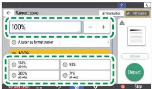 Rapport copie 100% - + Aluster au format papier 141% AS→AS 200% AS→AS 95% 71% AS→AS Remutier Depart Stop