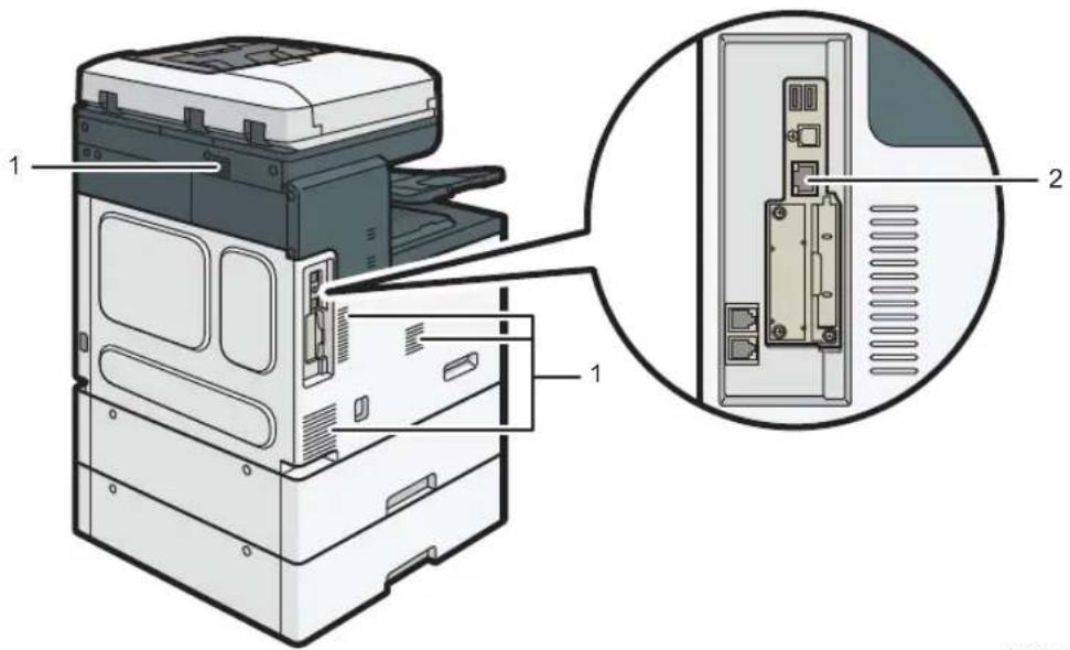 RICOH IM C300F - Vue arrière gauche - 1