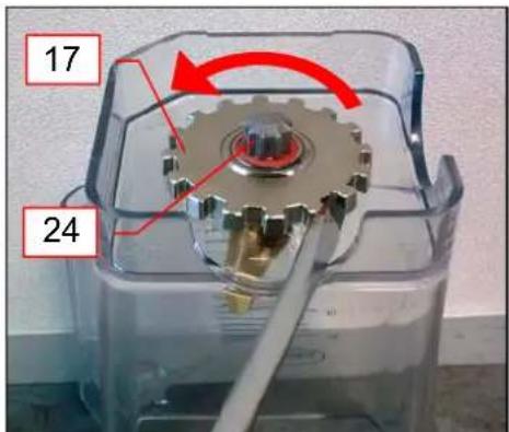 Santos N° 62 - Remplacement du couteau: - 1