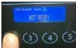 Santos N° 62 - L'écran LCD affiche « NOT READY » : - 1