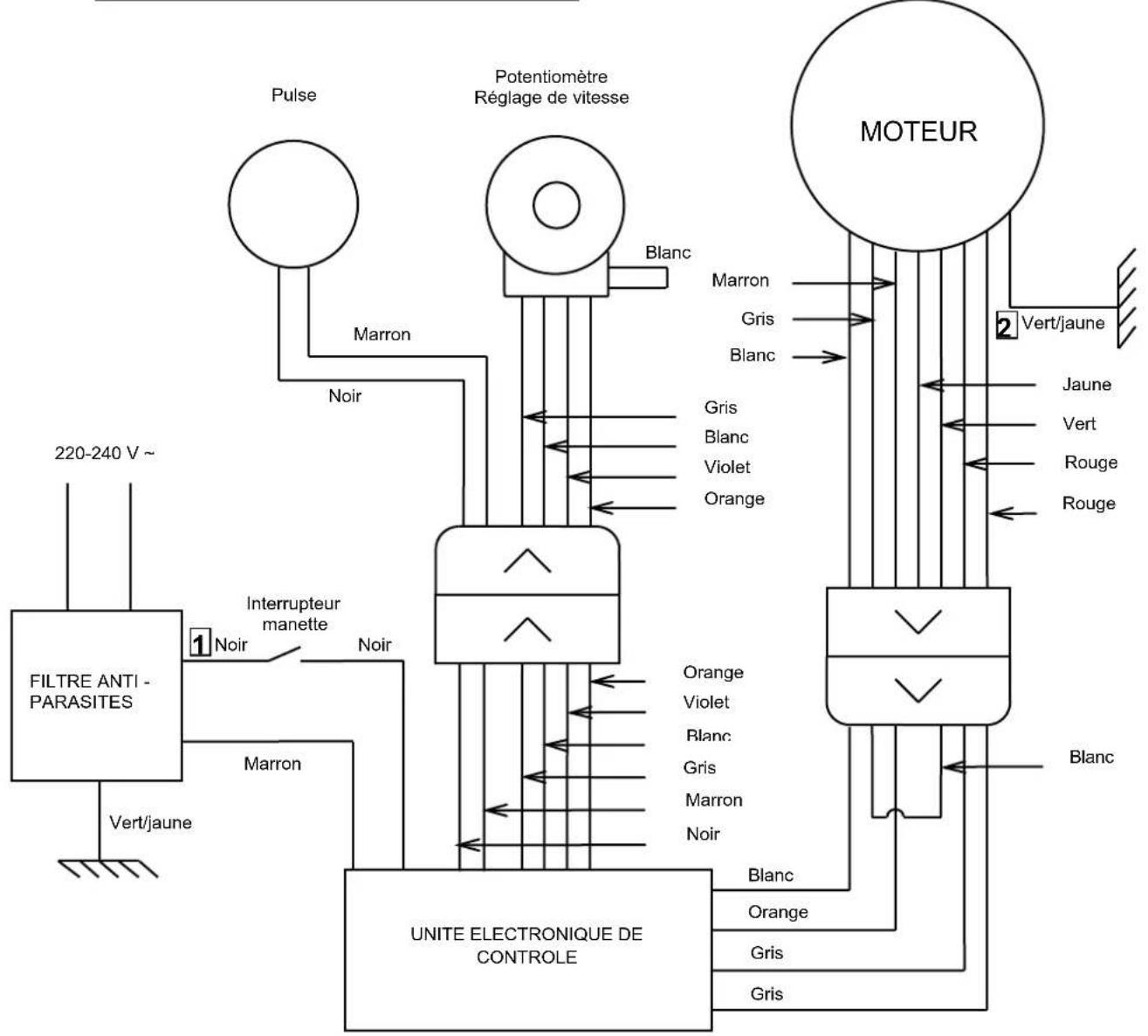 Santos N° 37 - Elektrisch schema - 1