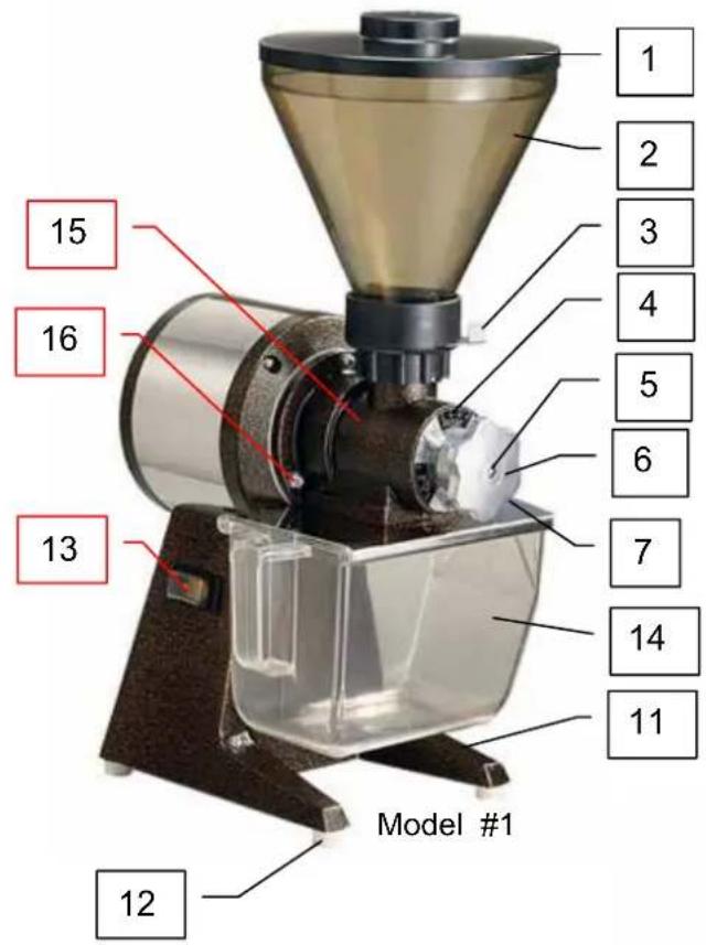 Santos N° 4 - Wiring diagram 100-120V 50/60Hz Model #4 - 4
