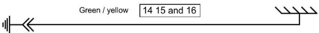 Santos N° 27 - 380V / 220V 50Hz three-phase wiring diagram - 2
