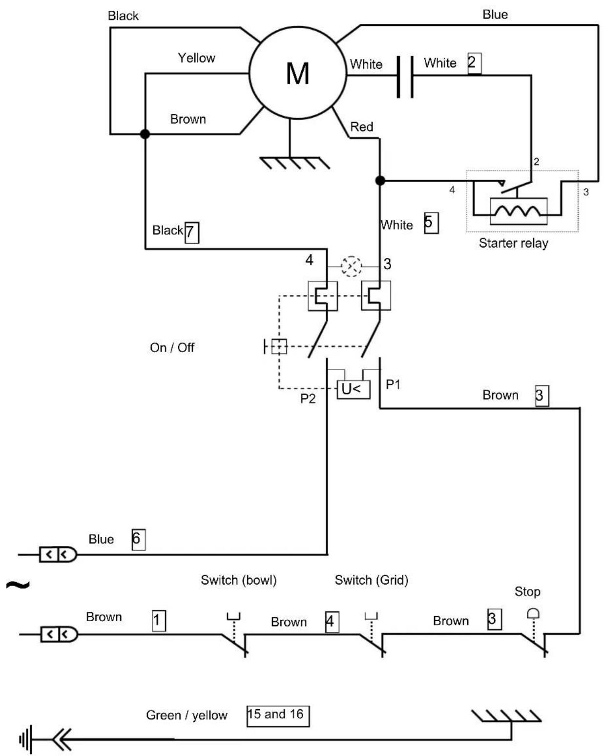 Santos N° 27 - Electrical diagrams - 1