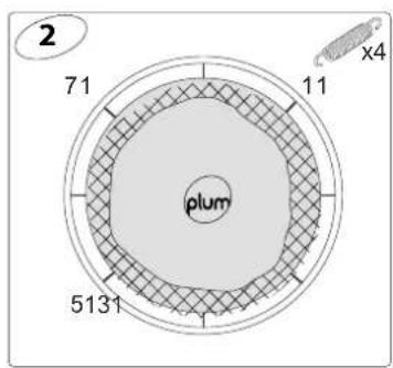 Plum Spacezone II - PARTS LIST - 17