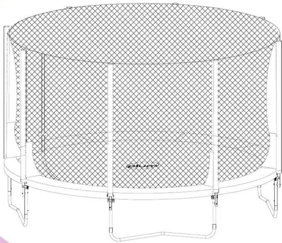 Plum Spacezone II - spacezone II trampoline & enclosure - 1