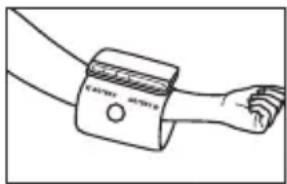 BEURER BM 81 easyLock - Накладывание манжеты - 1