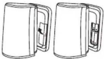 BEURER BM 81 easyLock - Inserting the batteries - 1