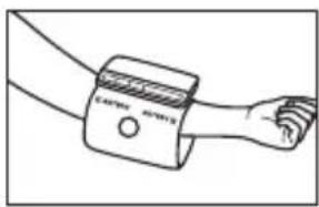 BEURER BM 81 easyLock - Positionner la manchette - 1