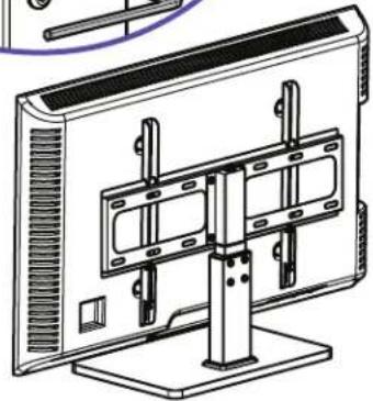 SANUS VSTV1 - Step 3 Determine Height of TV on Stand - 3