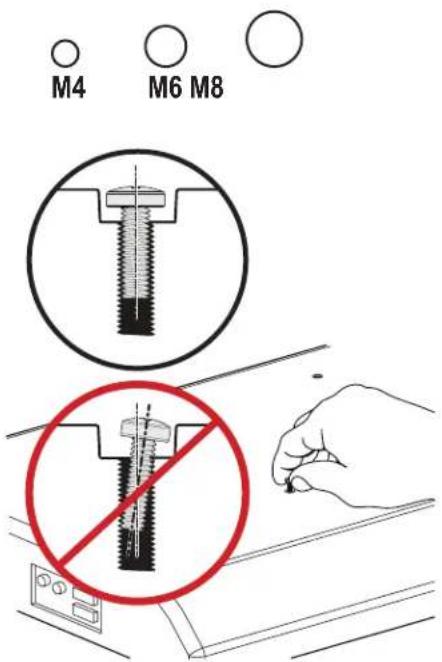 SANUS VSTV1 - Select TV Screw Diameter - 1