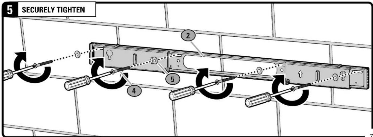 SANUS WSSAWM1 - Concrete Installation - 6