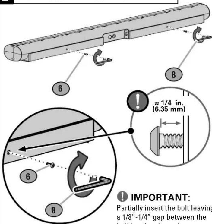 SANUS WSSAWM1 - INSERT SOUNDBAR SCREWS - 1