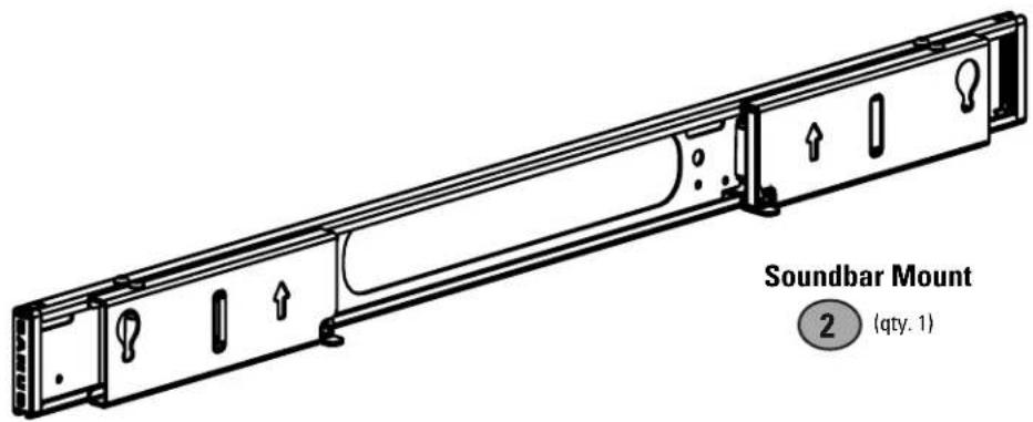 SANUS WSSAWM1 - SUPPLIED PARTS AND HARDWARE - 5