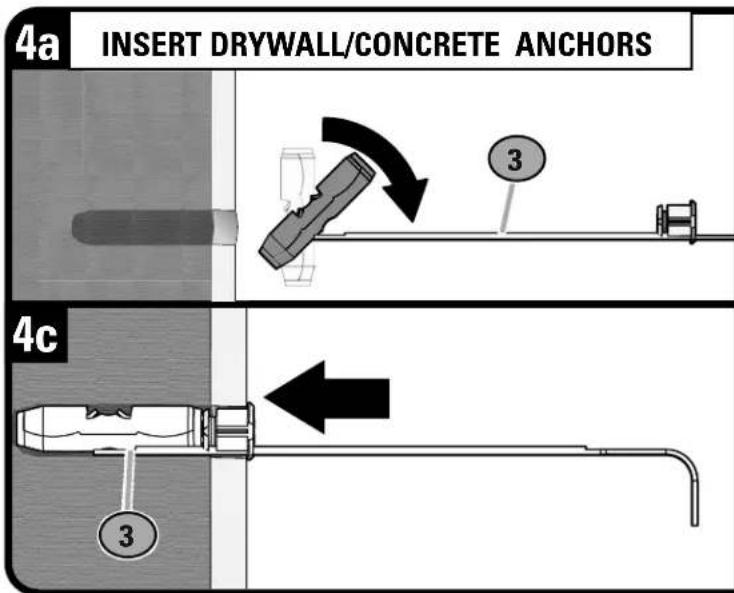 SANUS WSSAWM1 - Concrete Installation - 4