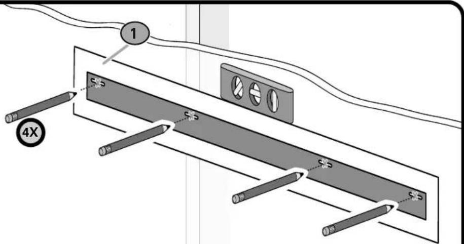 SANUS WSSAWM1 - POSITION TEMPLATE - 1