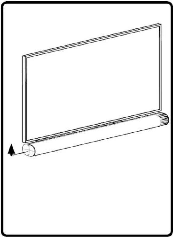 SANUS WSSATM1 - ATTACH SONOS® ARC™ MOUNT TO TV INTERFACE MOUNT - 6