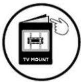 SANUS WSSATM1 - PREPARE YOUR TV (IF MOUNTED) - 1
