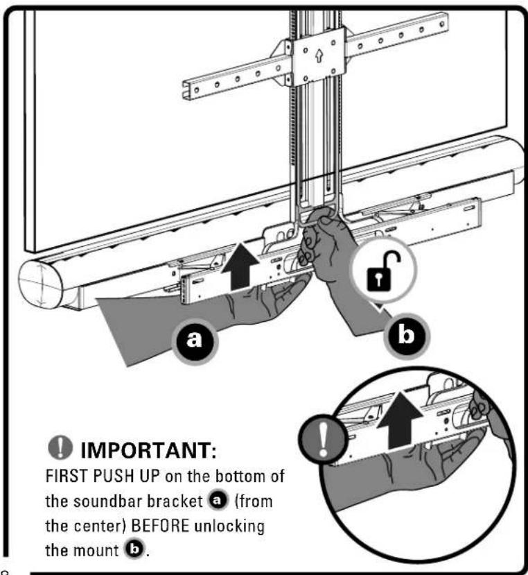 SANUS WSSATM1 - DOWNWARD ADJUSTMENT - 2
